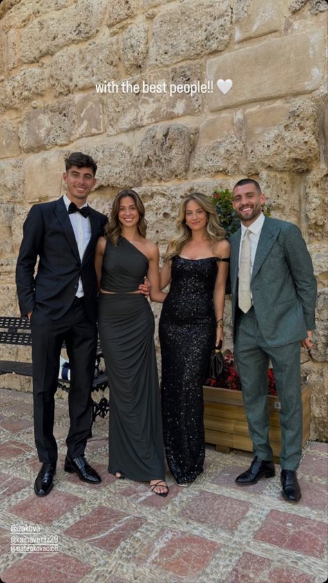 Havertz Arsenal, Formal Wedding Guest Attire, Sophia Weber, Mateo Kovačić, Football Girlfriend, Footballers Wives, Wedding Guest Outfits, Kai Havertz, Gala Events