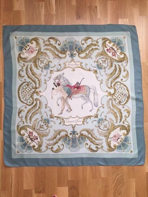 Blue Silk Background, Vintage Hermes Scarf, Silk Background, Horse Motif, Hermes Accessories, Jimmy Choo Sunglasses, Vintage Hermes, Hermes Scarf, Louis Vuitton Shoes