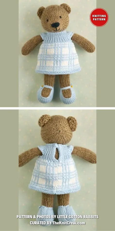 Make huggable knitted teddy bears for your special someone this Valentine's day with these knitting patterns curated by The Knit Crew. Teddy Knitting Pattern, Free Knitting Patterns For Teddy Bears, Knitted Teddy Bear Pattern Free, Teddy Bear Knitting Pattern Free, Easy Knitted Teddy Bear Pattern Free, Free Knitting Patterns Toys Easy, Knitted Toys Free Patterns Teddy Bears, Teddy Bear Sweater Knitting Pattern Free, Knit Teddy Bear Sweater Pattern Free