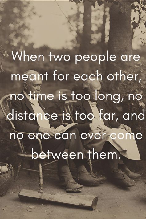 When two people are meant for each other, no time is too long, no distance is too far, and no one can ever come between them. If You Fall In Love With Two People, In Love With Two People, Mean People, People Quotes, Two People, Too Long, No Time, Relationship Goals, Falling In Love