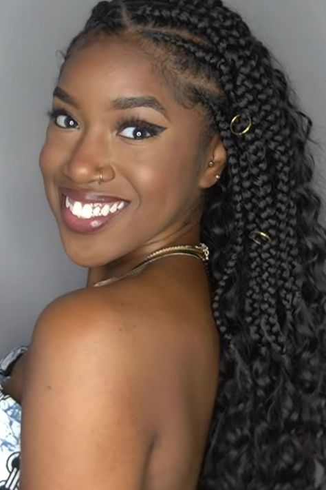 Fulani Braids With Curls, Protective Styles For Natural Hair Short, Natural Hair Pictures, Bridesmaid Hair Clips, Natural African American Hairstyles, Old Ways, American Hairstyles, Fulani Braids, Braids With Curls