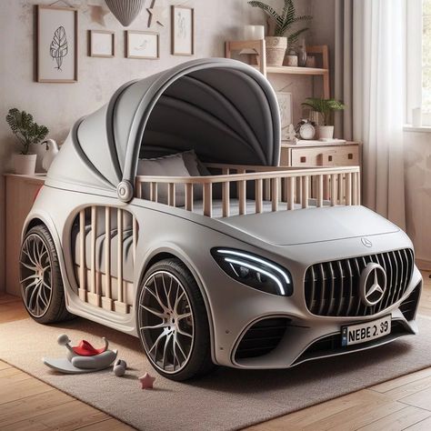 Luxury Baby Crib, Luxury Baby Nursery, Luxury Baby Room, Luxury Nursery, Newborn Room, Baby Boy Cribs, Baby Mattress, Car Bedroom, Car Bed