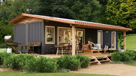 Shipping Container Homes Australia, Container House Ideas, Container Homes Australia, Container Home Designs, Cargo Container House, Shipping Container Cabin, Shipping Container Home Designs, Shipping Container House Plans, Shipping Container Home