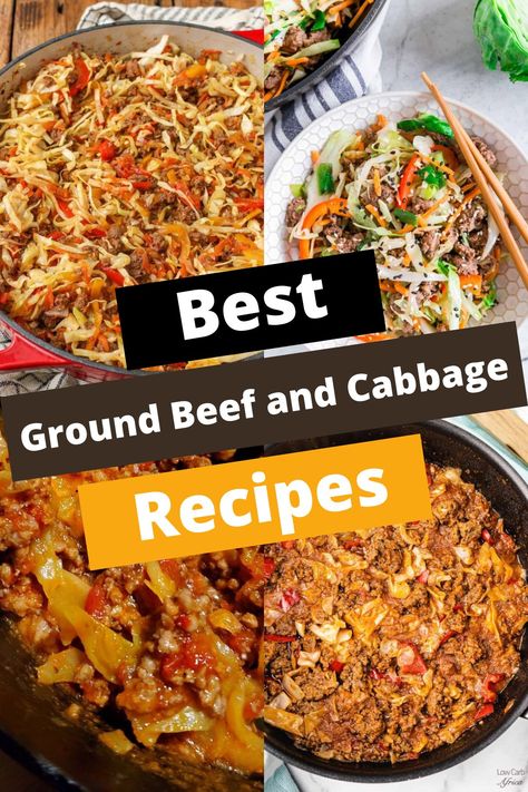 TOP 7 GROUND BEEF AND CABBAGE RECIPES FOR FLAVOR Hamburger Cabbage And Potatoes, Cabbage And Meat Recipes, Recipes Using Ground Beef And Cabbage, Hamburg And Cabbage Recipes, Cabbage Ground Beef, Cabagge Recipes With Ground Beef, Hamburger And Cabbage, Cabbage And Hamburger Recipes, Cabbage And Hamburger