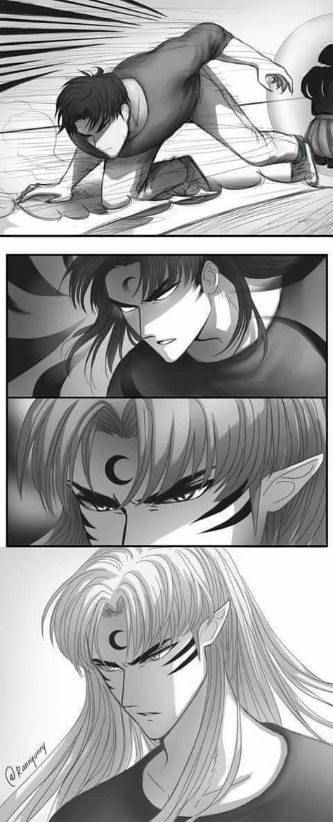 Inuyasha Funny, Rin And Sesshomaru, Seshomaru Y Rin, Inuyasha And Sesshomaru, Inuyasha Fan Art, Kagome And Inuyasha, Bakugou Manga, Kagome Higurashi, Bleach Fanart