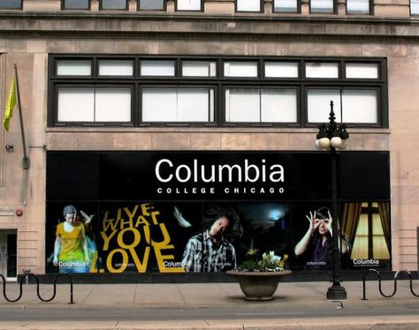 Columbia College Chicago: Check out this private arts and media college with its enviable location in Chicago's South Loop. University Of California Riverside, Columbia College Chicago, University Of California Davis, Columbia College, College Acceptance, Colleges In Florida, Queen's University, College List, Chicago University