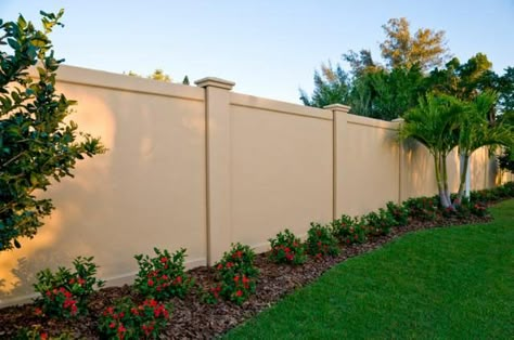 Design Pagar, Fence Concrete, Concrete Fence Wall, Perimeter Wall, Perimeter Fence, Boundry Wall, Fence Wall Design, Cabin Plan, Compound Wall Design