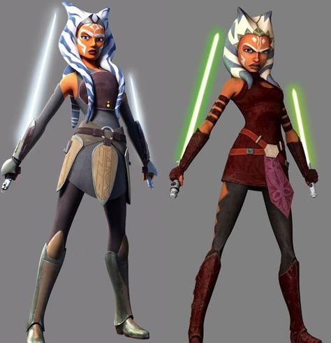 Clone Wars - Ahsoka Tano: White SABER in Rebels Season 2:? Suggestions and thoughts? - Original Trilogy Ashoka Star Wars, Quinlan Vos, Clone Wars Ahsoka, Mara Jade, Ashoka Tano, Ralph Mcquarrie, Star Wars Ahsoka, Star Wars Celebration, Comic Manga