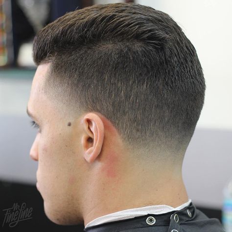 Military Taper Fade Barber Inspiration, Hair Clipper Sizes, Army Haircut, Military Haircuts Men, Haircut Designs For Men, Barber Style, Barber Haircuts, Short Fade Haircut, Military Haircut