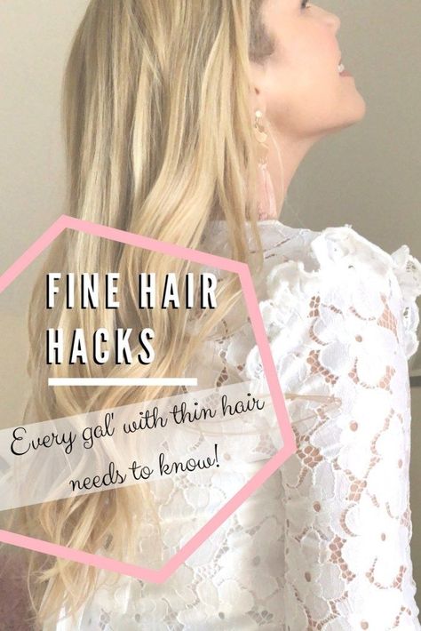 Fine Hair Hacks, Fine Hair Tips, Natural Hair Treatments, Oily Scalp, Roots Hair, Grow Hair, Every Girl, Best Products, Fine Hair