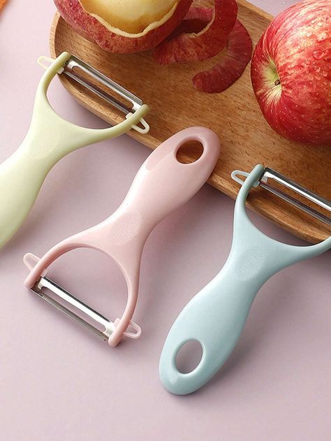 1pc Multifunction Fruit Peeler | SHEIN USA Ceramic Knife Set, Apple Peeler, Cooking Lover, Fruit Peeler, Potato Peeler, Potato Vegetable, Ceramic Knife, Vegetable Tools, Cooking Games