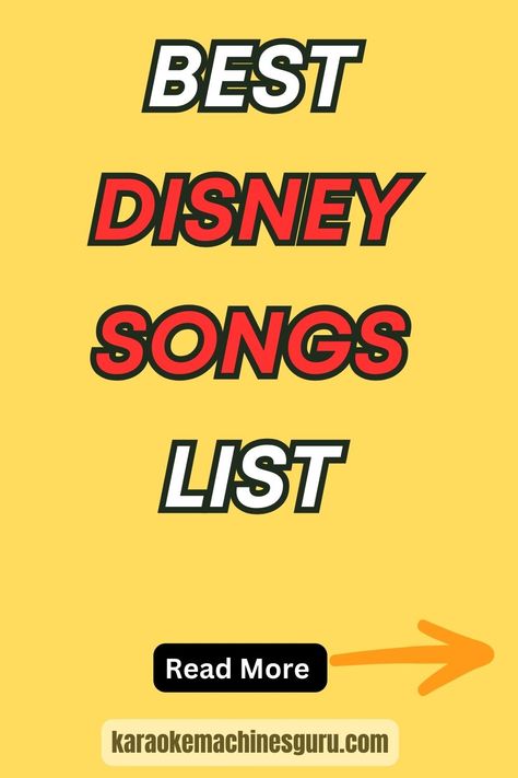 Songs For Karaoke, Best Disney Songs, Songs List, Never Grow Old, Disney Songs, Karaoke Songs, Grow Old, Song List, Karaoke