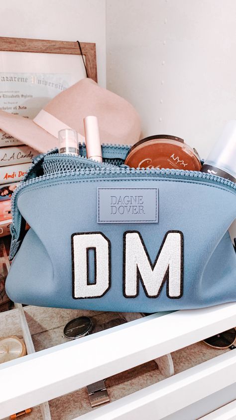 Dagne Dover hunter toiletry bag, Dagne Dover hunter ash blue, Dagne Dover xl hunter, Dagne Dover makeup bag, xl makeup bag, extra large makeup bag, Dagne Dover haze, Dagne Dover varsity letters, monogrammed makeup bag, monogram makeup bag, monogram toiletry bag, monogrammed toiletry bag, blue makeup bag, Dagne Dover ash blue, xl hunter toiletry bag, large makeup bag, large travel makeup bag, travel makeup bag, ikea pax, ikea closet, slate travel bag, slate makeup bag, varsity letter monogram Blue Cosmetic Bag For Everyday Use, Trendy Blue Rectangular Cosmetic Bag, Monogram Makeup Bag, Monogram Toiletry Bag, Bag Ikea, High-end Monogram Canvas Pouch Shoulder Bag, Blue Makeup Bag, Pax Ikea, Dagne Dover