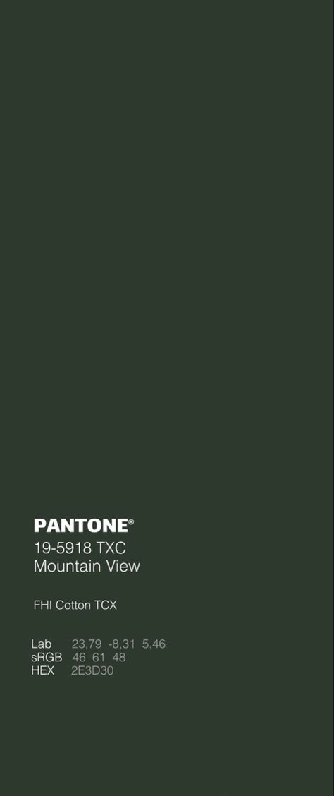 Forest Green Color Swatch, Moody Green Palette, Pantone Wallpaper Iphone, Aesthetic Wallpaper Green Dark, My Color Aesthetic, Green Pantone Palette, Forest Green Pantone, Army Color Palette, Deep Green Color Palette