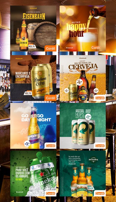 Distribuidora Cordil - Social Mídia 67 on Behance Alcohol Social Media, Buy 1 Get 1 Free Design Poster, Bar Poster Design, Alcohol Design, Beer Ads, Social Media Art, Social Media Branding Design, Instagram Banner, 광고 디자인