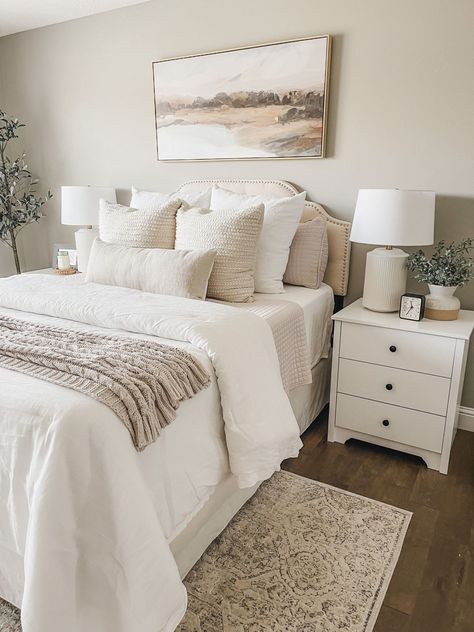 Master Remodel, Neutral Bedroom Decor, Neutral Bedrooms, Calming Bedroom, Bedrooms Decor, Redecorate Bedroom, Master Bedrooms, Room Makeover Bedroom, Room Makeover Inspiration