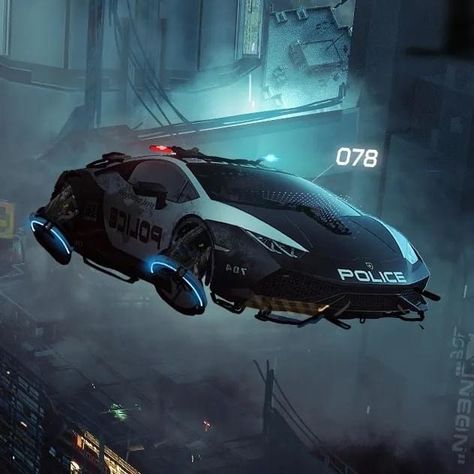 Kota Masa Depan, Futuristic Cars Concept, Hover Car, Futuristic Cars Design, Cyberpunk Design, Flying Vehicles, Car Concept, Flying Car, Cyberpunk City