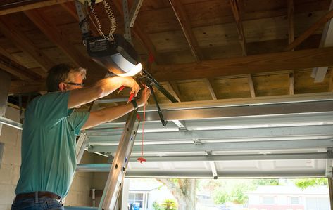 An off-track garage door is a major inconvenience and can cause enormous frustration. In addition, it can cause property damage and serious injuries. Fortunately, fixing off-track rollers is a simple DIY project. Here is our 5 step guide to fixing your off-track garage roller. Steps to Get Your Garage Door Back on Track Step 1: … Garage Door Opener Installation, Garage Door Maintenance, Automatic Garage Door, Garage Door Replacement, Commercial Garage Doors, Garage Door Company, Best Garage Doors, Garage Door Springs, Residential Garage Doors