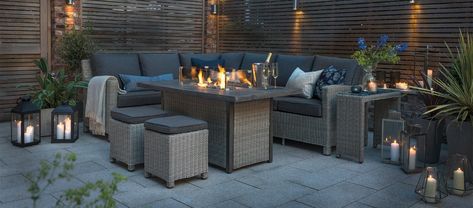 Kettler Garden Furniture, Garden Diy Furniture, Design Per Patio, Outdoor Sofa Set, Backyard Seating, Back Garden Design, Outdoor Sofa Sets, Diy Garden Furniture, Garden Furniture Sets