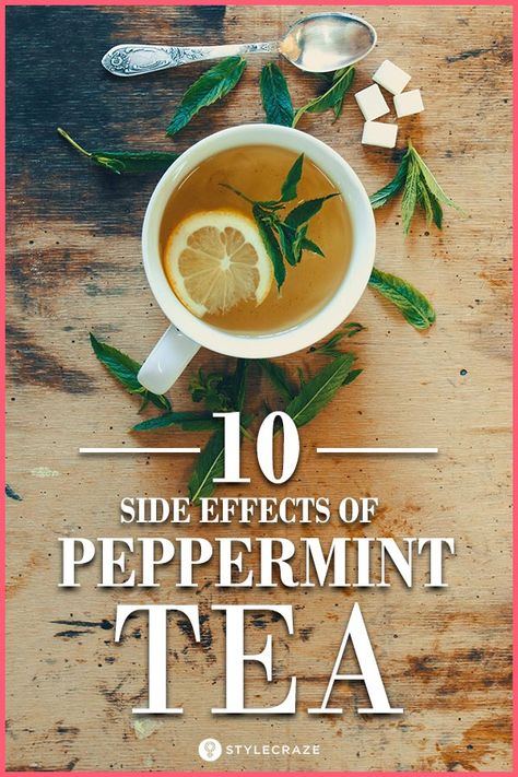 10 Unexpected Side Effects Of Peppermint Tea Peppermint Oil Uses, Peppermint Oil Benefits, Peppermint Tea Benefits, Herbal Tea Garden, Peppermint Plants, Tea Drink Recipes, Growing Healthy Hair, Lemon Drink, Peppermint Leaves