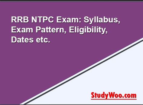 Railway Recruitment Board (RRB) started by ministry of railway in 1998 in New Delhi, it organizes the appointment of new candidates for Indian Railway in different boards:  The exam of railway exam board RRB organises non-technical popular technology programmes which are done for the post of goods guard, traffic apprentice, traffic assistant, assistant station master …  RRB NTPC Exam: Syllabus, Exam Pattern, Eligibility, Dates etc. Read More » The post  RRB NTPC Exam: Syllabus, Exam P Rrb Ntpc, English Typing, Economic Geography, Indian Literature, Indian Railways, History Of India, Medical Examination, Board Exam, Environmental Issues