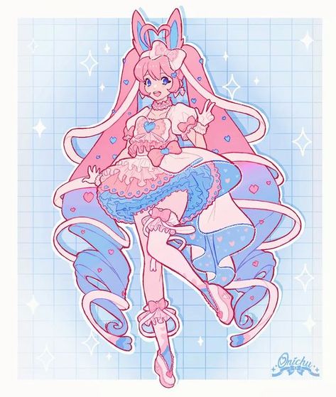 Glaceon Gijinka, Miku Pokemon, Sylveon Gijinka, Vaporeon Cosplay, Sylveon Cosplay, Gijinka Pokemon, Magical Girl Outfit, Oc Pokemon, Pokemon Gijinka