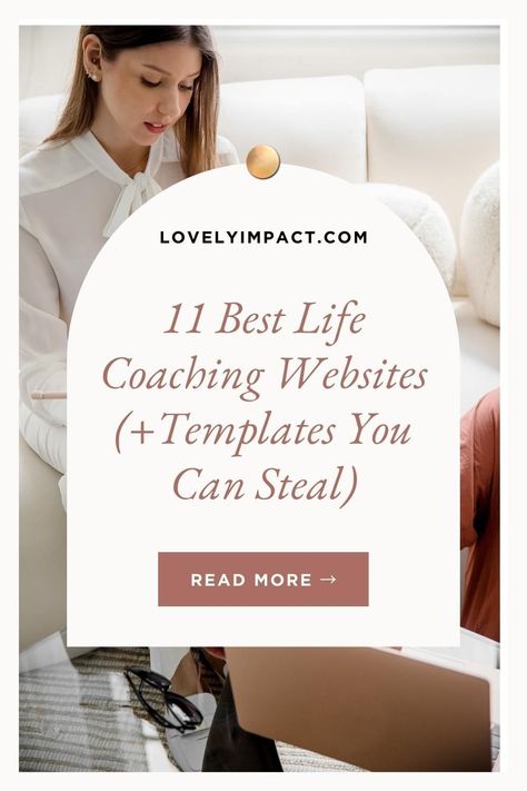 Uncover the secrets to the best life coaching websites! Learn from the top life coaches and steal our templates to kickstart your own coaching success. Life Coach Contract Template, Coaching Templates Free Printable, Coaching Website Template, Life Coach Logo Design Ideas, Life Coach Website Design, Life Coach Aesthetic, Coaching Websites, Life Coach Websites, Life Coaching Website