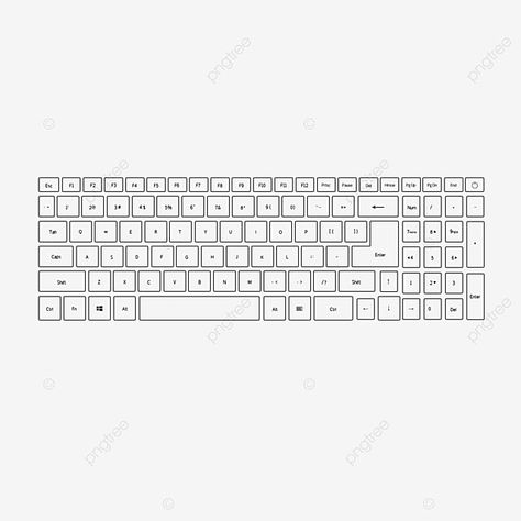 How To Draw Keyboard, Computer Keyboard Printable, Keyboard Drawing Easy, Computer Drawing Sketches, Computer Keyboard Drawing, Keyboard Sketch, Keyboard Drawing, Computer Clipart, Computer Sketch