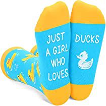 Check this out on Amazon Duck Clothing, Duck Things, Duck Socks, Ducks Swimming, Duck Stuff, Dinosaur Socks, Fox Socks, Socks Gifts, Silly Socks