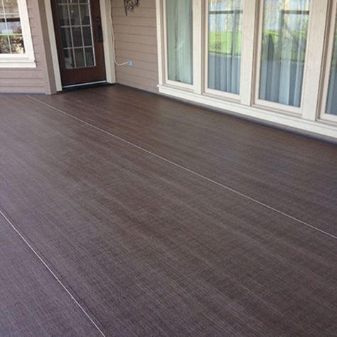 Covered Deck Flooring Ideas, Duradek Vinyl Decking, Vinyl Decking Ideas, Vinyl Deck Ideas, Deck Floor Covering Ideas, Duradek Decks, Outdoor Vinyl Flooring, Screened Deck, Vinyl Decking