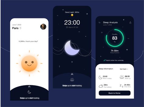 Sleep Tracking App, Home Assistant Dashboard, Case Competition, Fitness Tracker App, Sleep App, Wellness App, Calm App, Meditation App, Wellness Apps