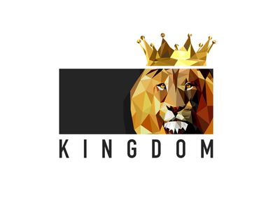 Kingdom Logo Kingdom Logo, Banks Logo, Church Poster Design, Church Poster, Work Hard Play Hard, Poster Designs, Text Logo, Letter Logo, Low Poly