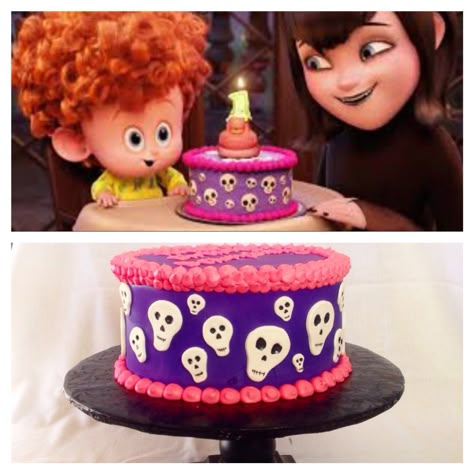 Hotel Transylvania 2 look alike cake Hotel Transylvania Cake, Festa Hotel Transylvania, Hotel Transylvania Birthday, Hotel Transylvania Party, Hotel Transylvania 2, 2 Cake, Hotel Party, Hotel Transylvania, Birthday Planning