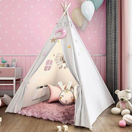 Boys Tent, Girls Teepee, Canvas Teepee, Baby Tent, Childrens Tent, Childrens Teepee, Tent For Kids, Teepee Play Tent, Kids Teepee Tent