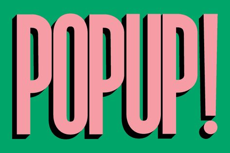 Pop Up Graphic Design, Animated Graphic Design, Pop Up Poster Design, Gif Graphic Design, Pop Up Poster, Paris Graphic Design, Pop Graphic Design, Pop Art Logo, Identity Poster