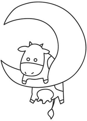 I don't think the cow quite made it over the moon.  (cute coloring sheet though) Cow Template, Moon Coloring Pages, Patchwork Embroidery, Urban Threads, Moon Pattern, Baby Embroidery, Art Embroidery, Silk Ribbon Embroidery, Crewel Embroidery