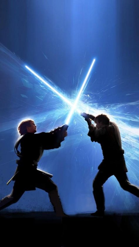 Obi-Wan vs Vader (Anakin Skywalker) wallpaper Anakin Vs Obi Wan, Star Wars Wallpaper Iphone, Anakin Vader, Star Wars Background, Star Wars Obi Wan, The Fallen Angel, Star Wars Anakin, Star Wars Drawings, Star Wars Tattoo