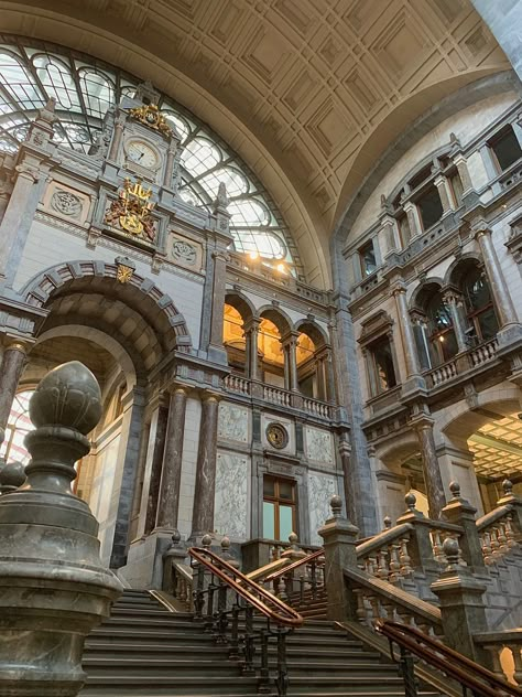 Station| antwerp| vacay| #vacation #antwerp #belgium #aesthetic #antique #vacay Brussels Belgium Aesthetic Summer, Antwerp Belgium Aesthetic, Belgian Aesthetic, Antwerp Aesthetic, Brussels Belgium Aesthetic, Brussels Aesthetic, Belgium Aesthetic, Belgium Trip, Brussel Belgium