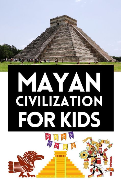 Mayans For Kids Mayans For Kids, Ancient Mayan Clothing, Mayan Number System, Mayan Numbers, Ancient Civilizations Projects, Legends Of The Hidden Temple, Middle Ages History, The Mayans, Mayan History