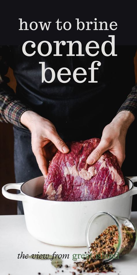 How To Make Corned Beef Brisket, Homemade Corned Beef How To Make, How To Corn Beef, Brining Brisket For Corned Beef, Homemade Corn Beef Recipes, How To Corn Beef Brisket, Homemade Corned Beef Recipes, How To Make Corn Beef, Brine For Corned Beef Brisket