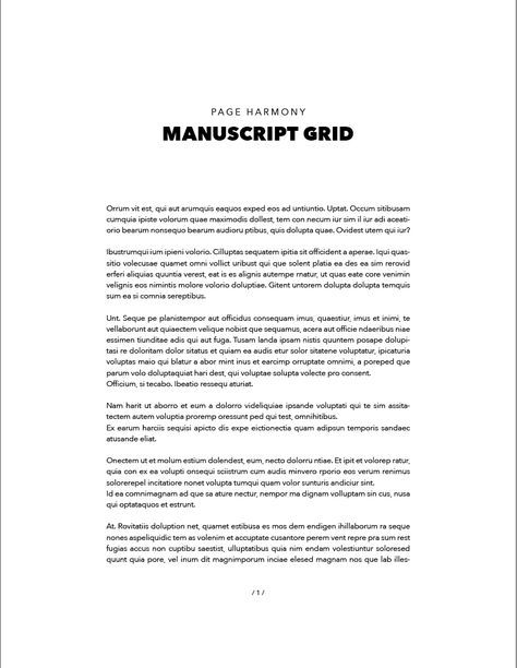 Manuscript Grid, Word Search Puzzle, Portfolio