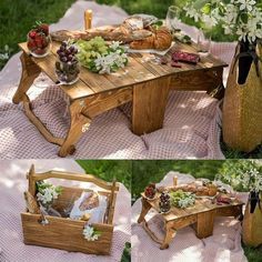 PRICES MAY VARY. 🍹🍇【2 In 1 Picnic Basket Table】 This hand-made collapsible Picnic table is a must-have for all wine lovers. Perfect for outdoor wine festivals, family picnics, camping, beaches or just spending a quiet evening in your backyard! 🍹🍇【Sturdy Design & Construction】This picnic table is made of Wooden . Two collapsible Wood legs secured offer strength & balance on most surfaces. Ideal for the outdoors: picnic, camping, beach, & boat! 🍹🍇【Easy to assemble】 Comes with installation in Collapsible Picnic Table, Folding Picnic Basket Table, Picnic Basket Table, Bamboo Art Diy, Basket Table, Folding Picnic Table, Table Folding, Beach Boat, Quiet Evening