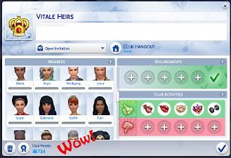 Mod The Sims - More Club Members [& Gender Requirements!] Sims 4 Club Mod, Sims 4 Club, Sims 4 Get Together, Sims 4 Royal Cc, Sims 4 Royal, Sims 4 Traits, Sims 4 Studio, Mods Sims 4, Match Game