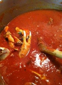 Christmas Miracles – At Fran's Table Red Crab Sauce, Crab Legs Sauce Recipes, Crab Pasta, Dried Porcini Mushrooms, King Crab Legs, King Crab, Crab Legs, Porcini Mushrooms, Tomato Sauce Recipe