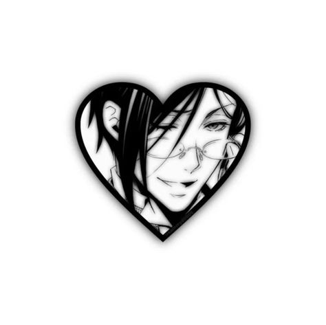 Black Butler Tattoo Ideas, Black Butler Stickers, Black Butler Tattoo, Sebastian Tattoo, Sebastian Michaelis Icon, Black Butler Wallpaper, Black Butler Sebastian, Manga Tattoo, Sebastian Michaelis