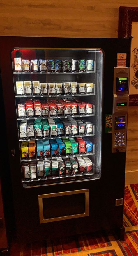 cigarettes-vending machine-casinos-hard rock Casino Machine, Vendor Machine, Casino Machines, Vending Machine Business, Justin Bieber Posters, Bowling Alley, Vending Machines, Older Brother, Vending Machine