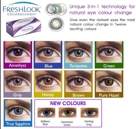 Soft 3 tone feature enhances your eyes naturally. Soaked in water buffered saline. Lifespan: yearly wth proper care. Does not come with case. | eBay! Freshlook Contacts, Colour Lens, Sterling Gray, Contact Lenses Case, Prescription Colored Contacts, Color Contacts, Soft Contact Lenses, Sterling Grey, Eye Pictures