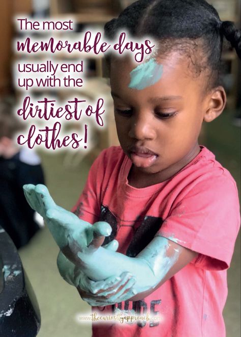 Do Aprons stop learning ? Messy Play Quotes, Preschool Quotes, Natural Play Spaces, Curiosity Approach, Play Quotes, Childhood Quotes, Children Quotes, Early Years Educator, Development Quotes