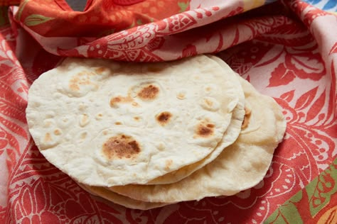 Flour Tortillas from Pati's Mexican Table Pati's Mexican Table Recipes, Patti Jinich Recipes, Patis Mexican Table, How To Make Flour, Pati Jinich, Authentic Mexican Recipes, Homemade Flour Tortillas, Mexican Table, Flat Breads