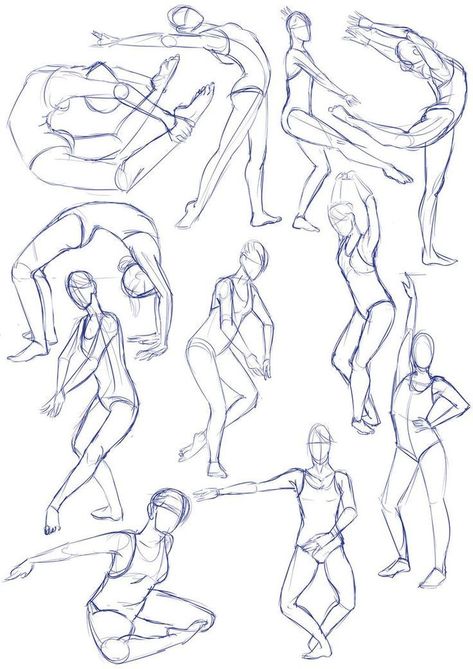 Dancing Sketch, Dancer Drawing, 심플한 그림, Dancing Drawings, Sketch Poses, Human Figure Drawing, Anatomy Sketches, Different Poses, Figure Sketching